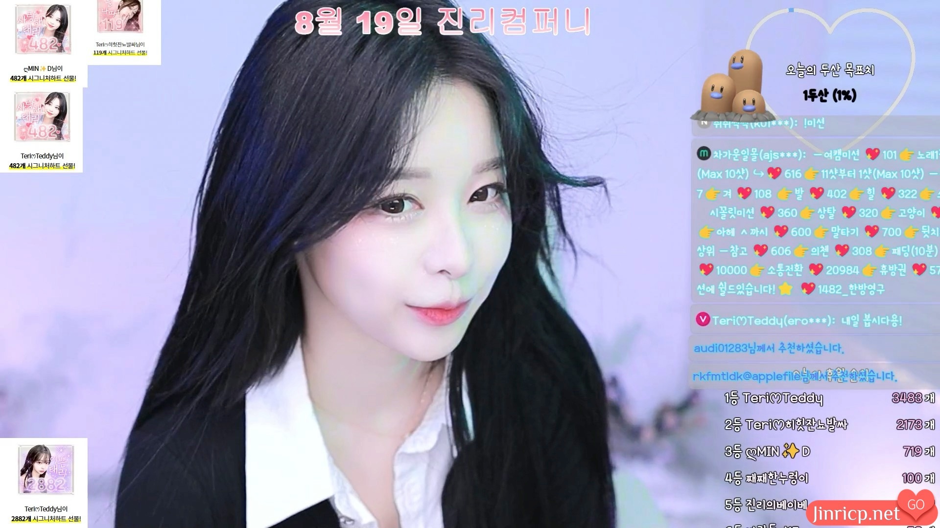 棉花 이태리ෆ naras2 – 个人直播秀（20240815）[1V/5.17G]-Jinricp资源分享 - 韩国女团资源站