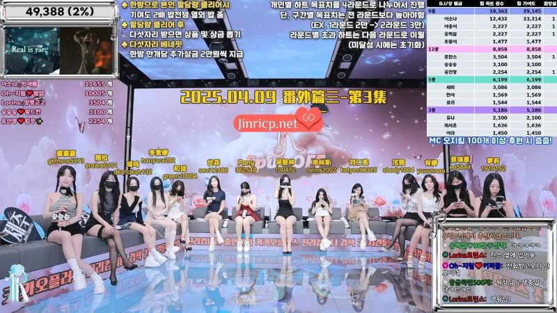 Jinricp S4 番外篇 第3集 轮次挑战赛 中文简繁字幕-Jinricp资源分享 - 韩国女团资源站
