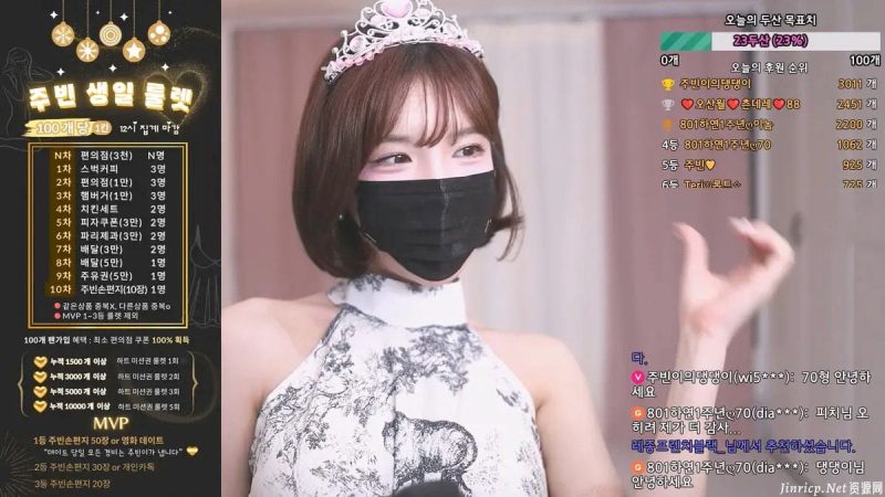 朱彬-jubin0725- 生日特别节目 – 个人直播秀（20240725）[4V/10.5G]-Jinricp资源分享 - 韩国女团资源站